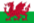 Flagge Wales